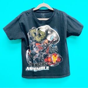 Marvel Black Graphic Tee